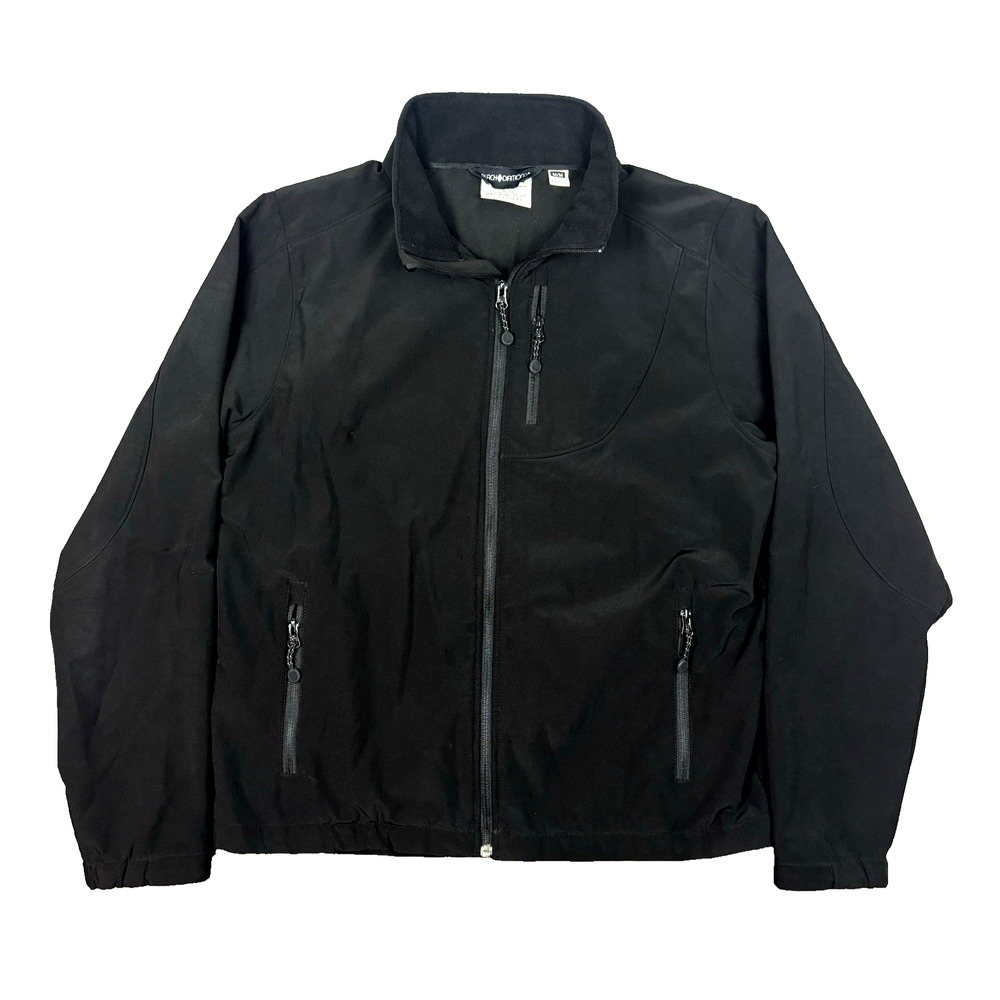 Black Diamond Jacket Mens M Black Softshell Fleece‎ Lined Outdoor Skiing